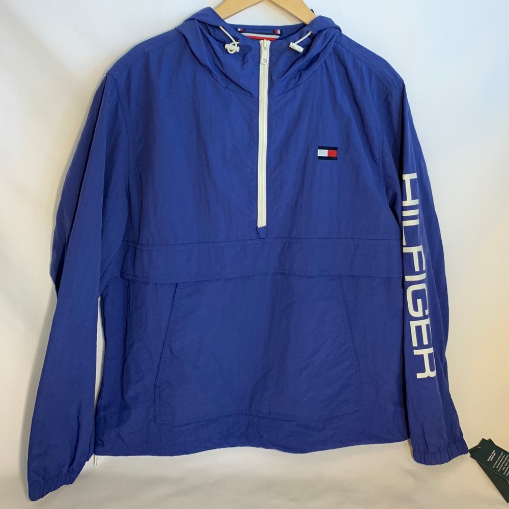 Tommy Hilfiger Taslan Retro Half-zip Pullover NWT